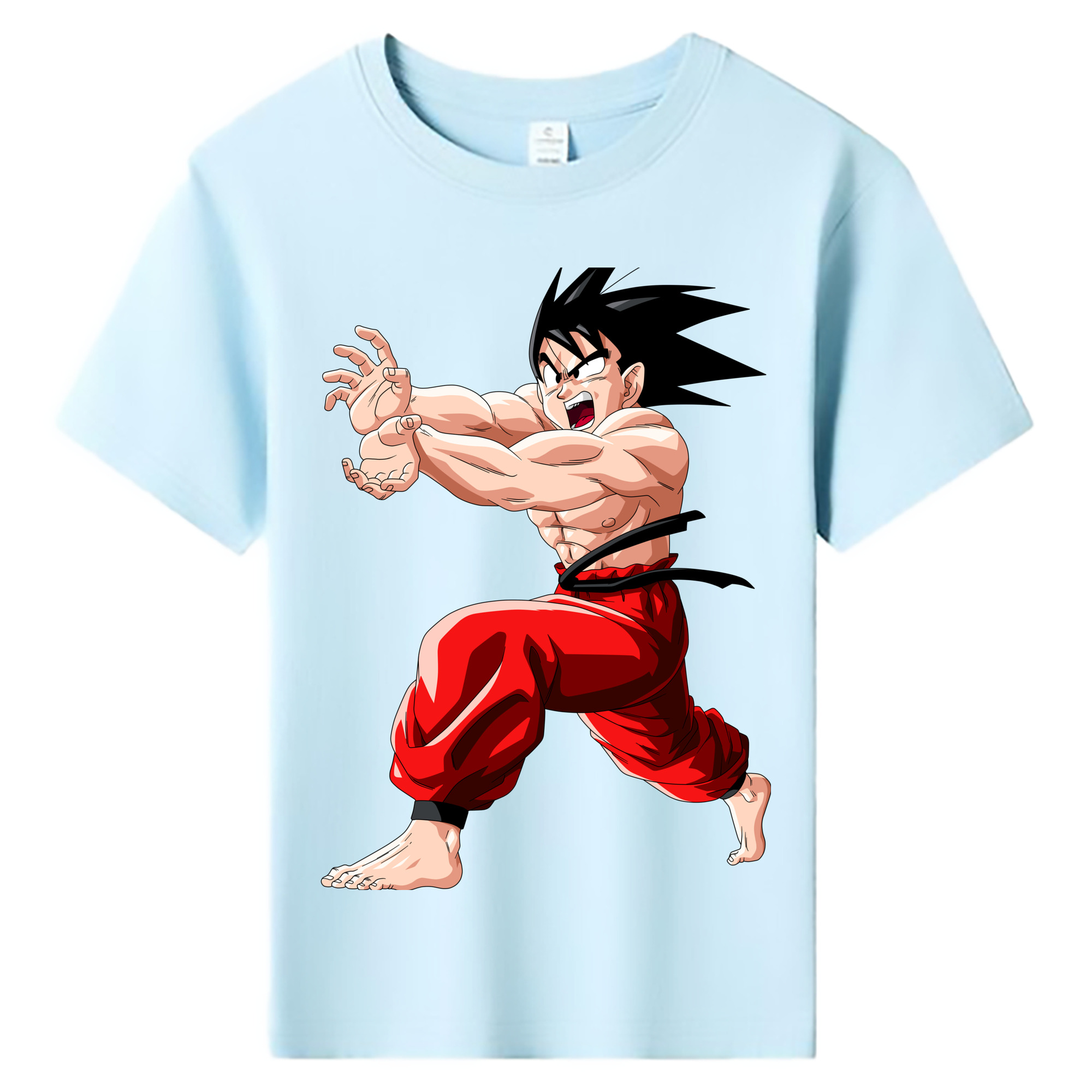 （画像用） ドラゴンボール 孫悟空（そん ごくう）Son Goku カカロット DRAGON BALL Kakarotto 綿100％キッズTシャツ（フロントプリント）